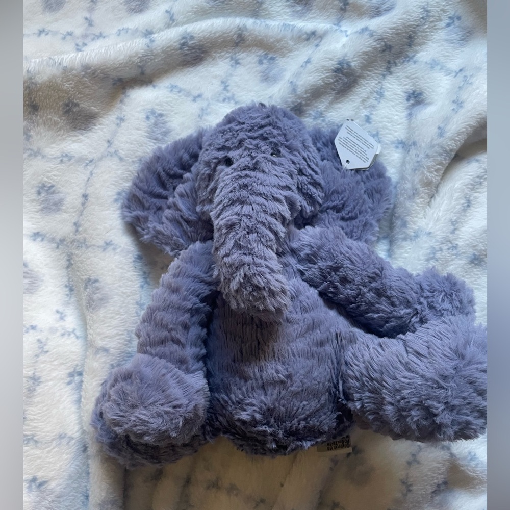 NWT Medium Fuddle Wuddle Elephant Blue